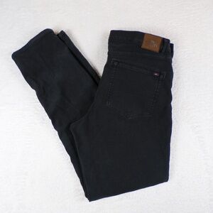 Faherty Pants Men's Size 36 Dark Gray Stretch Terry 5 Pocket Cotton Jeans